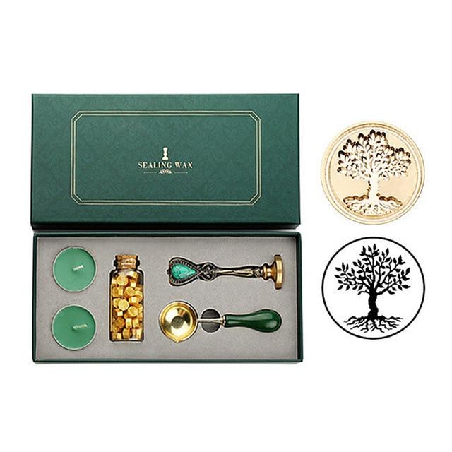 Vintage Wax Seal Stamp Kit Stamp Blocks Best Toy Store 