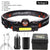 Waterproof Rechargeable Dual LED Head Torch Torches & Headlamps Best Toy Store Package E 
