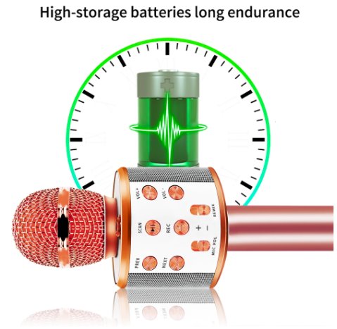 Wireless Karaoke Bluetooth Microphone Speaker Karaoke Systems Best Toy Store 